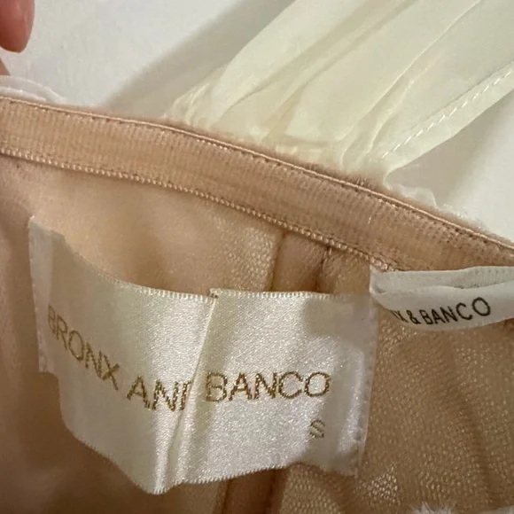 $850 NWOT Bronx and Banco Sabrina Lace Wedding Dress Midi - Picture 5 of 8